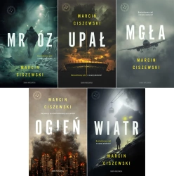 Cykl METEO Tom 1-5 Marcin Ciszewski Wiatr Mróz Upał Wiatr Ogień - Marcin Ciszewski