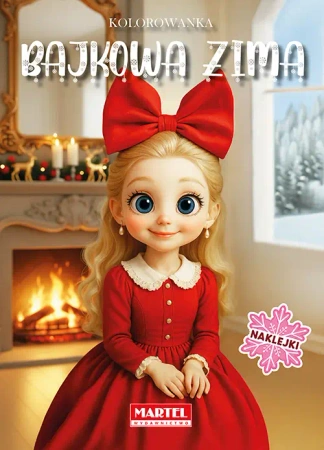 Bajkowa zima z naklejkami - Klaudia Jędrysiak
