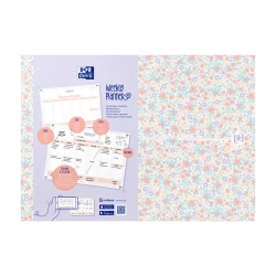 Planer tygodniowy A4/60K Floral OXFORD