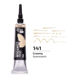 Farba aktylowa kontur universal perł creamy 20ml - Rosa