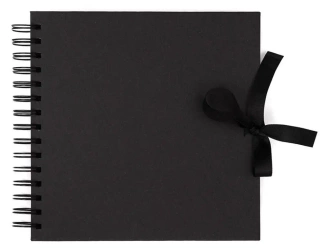 Album do zdobienia 20,5x20,5cm/40K czarny - Dalprint