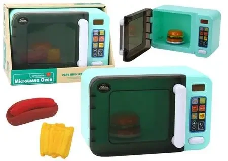Kuchenka mikrofalowa na baterie - Leantoys