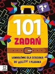 101 zadań. Łamigłówki do walizki i plecaka od 7lat - praca zbiorowa