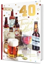 Karnet B6 Urodziny (wymienne cyfry) - Pan Dragon