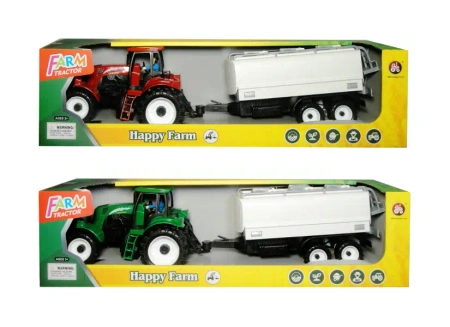 Traktor z przyczepą - SWEDE