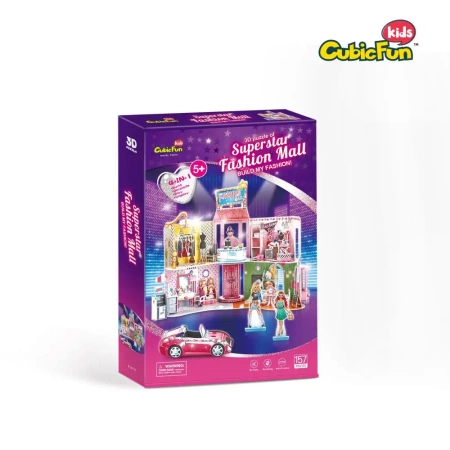 Puzzle 3D Superstar Fashion Mall - Cubic Fun