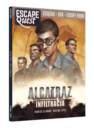Escape Quest. Alcatraz. Książka do gry - Fabrice Glikman