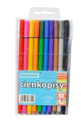 Cienkopisy 0,4mm 10 kolorów - Schemat