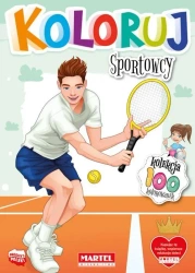 koloruj - Sportowcy - praca zbiorowa