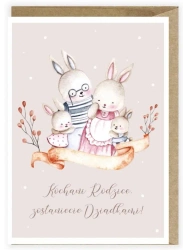 Kartka Zostaniecie Dziadkami K122 - Cardie