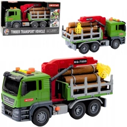 Auto do przewozu drewna ze światłem i dźwiękiem - Trifox