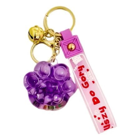 Brelok łapka. Fioletowy - MCD