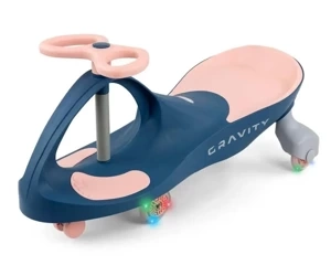Jeździk grawitacyjny Gravity granatowo-różowy - Milly Mally