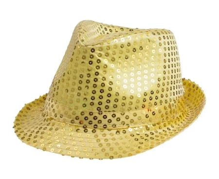 Kapelusz złoty, cekin - Godan