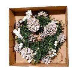 Stroik wieniec bożonarodzeniowy - Rembowskiego 9