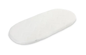 Materacyk do wózka gondoli 75x35cm pikowany biały - Sensillo