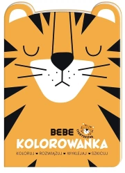 Kolorowanka A4 16 90g Tygrys Bebe
