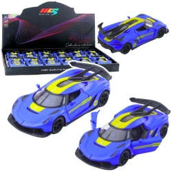 Samochód wyścigowy metalowy z napędem 1:32 - Leantoys