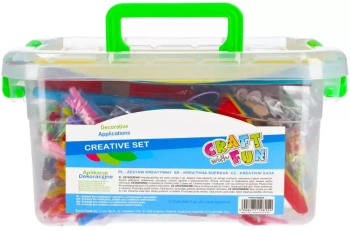 Zestaw kreatywny 2000 szt. Craft with Fun 478656