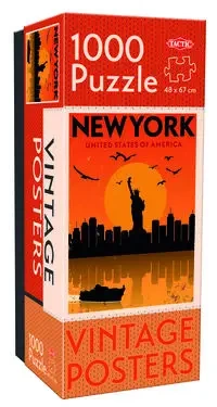 Puzzle Vintage New York 1000 elementów - Tactic