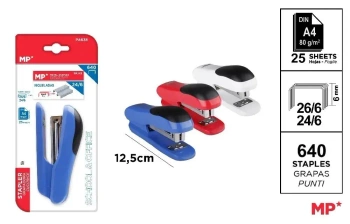Zszywacz biurowy 24/6 + zszywki MIX - MP Main Paper
