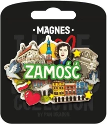 Magnes I love Poland Zamość ILP-MAG-C-ZAM-16 - Pan Dragon