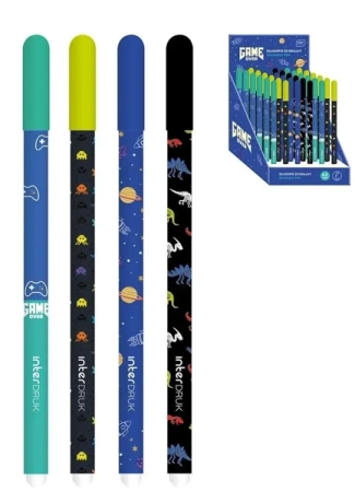 Długopis ścieralny Game Over niebieski (36szt) - INTERDRUK