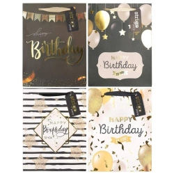 Torba prezentowa Party 18x23x10cm mix STRIGO