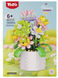 Klocki Konstrukcyjne Kwiaty 1043 szt. Mega Creative 567481