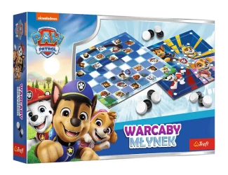 Warcaby i Młynek Paw Patrol TREFL