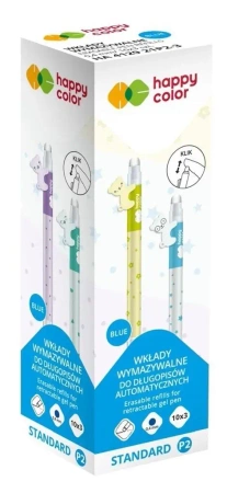 Wkład wymazywalny 3szt niebieskie HAPPY COLOR - GDD