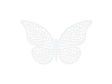 Dekoracje papierowe Motyl 8x5cm 10szt - PartyDeco