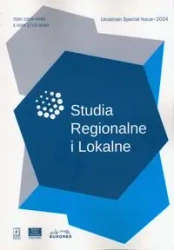 Studia regionalne i lokalne Ukrainian Special Issue 2024