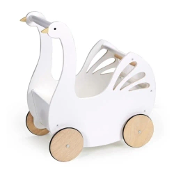 Wózek dla lalek z akcesoriami Łabędź - Tender Leaf Toys