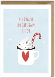 Kartka Boże Narodzenie All I want... eko K069 - Cardie