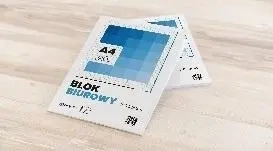 Blok biurowy A4/100K kratka (5szt) - Wektor