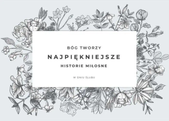 A Kartka składana - Bóg tworzy najpiękniejsze - Szaron