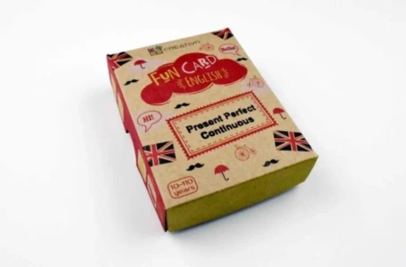Fun Card English Present Perfect Continuous - Paweł Dwornik