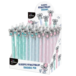 Długopis wymazywalny z figurką Koala (24szt) KIDEA - DERFORM