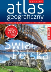Szkolny atlas geograficzny - opracowanie zbiorowe