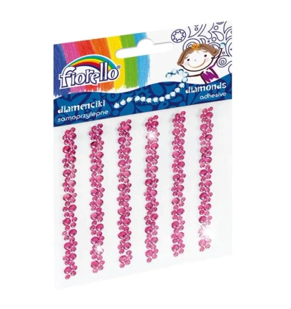 Naklejki dekoracyjne kryształki GR-DS05 FIORELLO