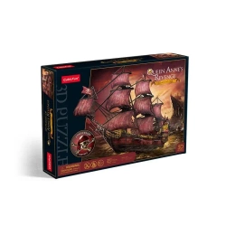 Puzzle 3D Zemsta Królowej Anny Wersja Jubileuszowa - Cubic Fun