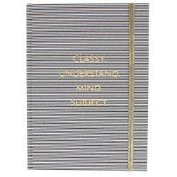 Notes z gumką. Classic. A5 80 kartek - Starpak