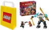 LEGO NINJAGO 71827 MECH W ZBROI BOJOWEJ ZANEA + TORBA PAPIEROWA