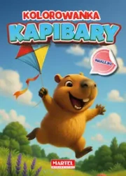 Kolorowanka Kapibary z naklejkami - Maciej Ratajczyk