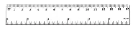 Linijka 15cm BL002-A - Tetis