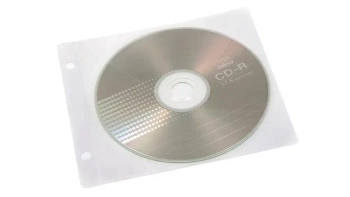 Koszulka na CD do segregatora 10szt - Biurfol