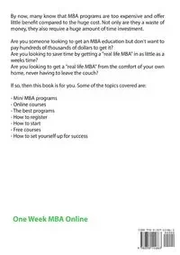 Get An Online MBA In A Week - James Abbott