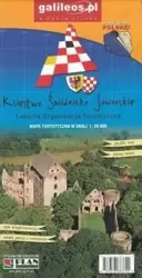 Mapa turystyczna - Księstwo Świdnicko - Jaworskie - praca zbiorowa