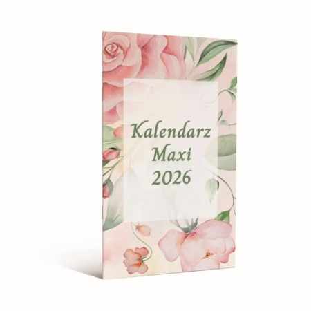 Kalendarz 2026 książkowy maxi - Kalpol